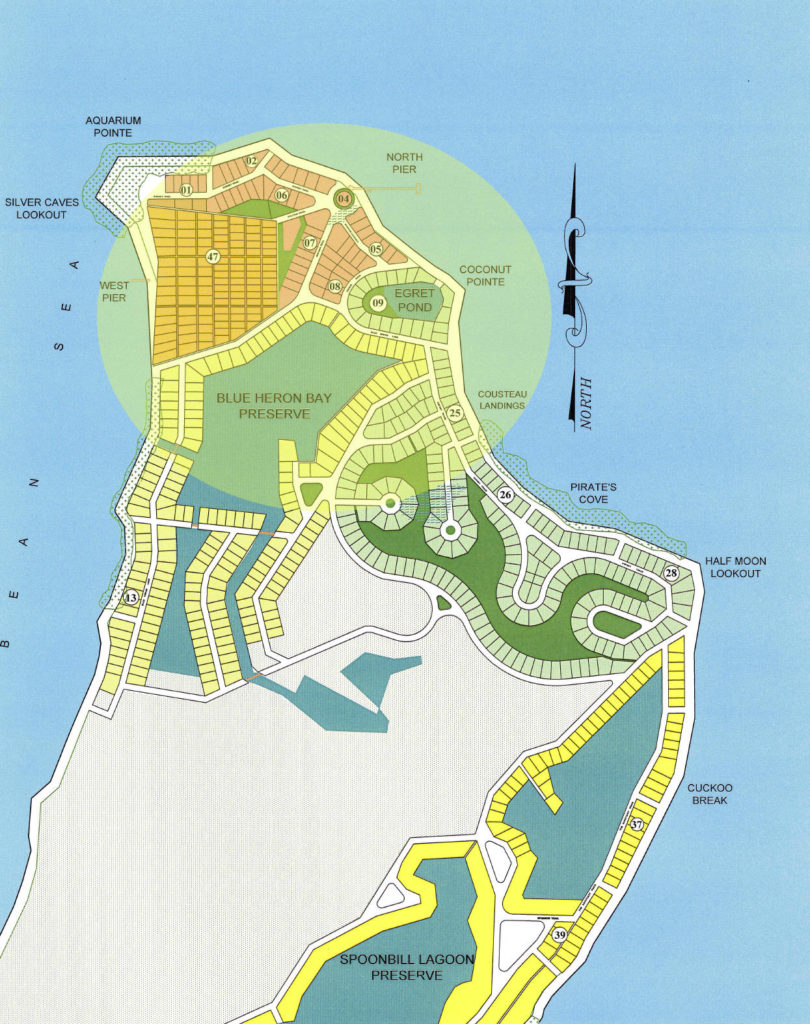 longcaye map